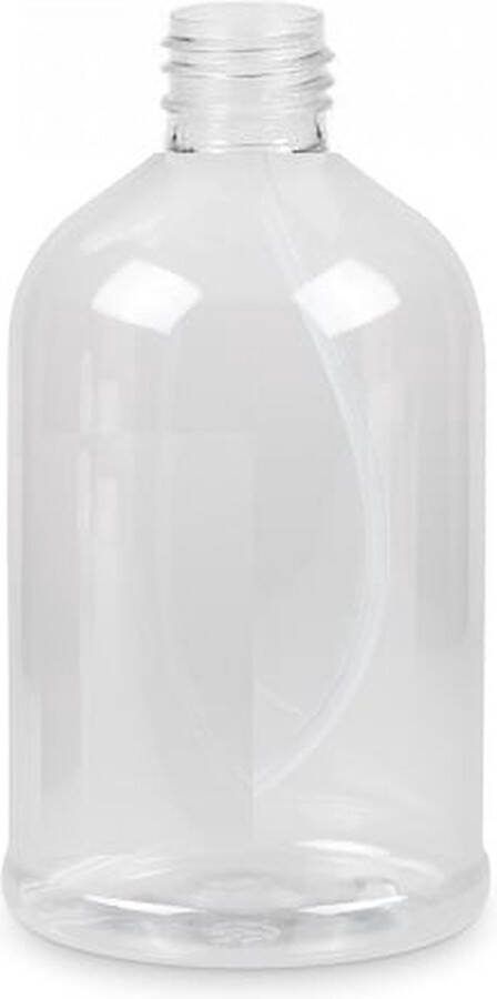 ChiaMo.nl Fles 500 ml PET transparant 28 410