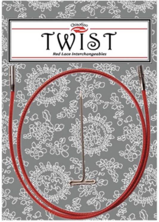 ChiaoGoo TWIST RED kabels 15cm small