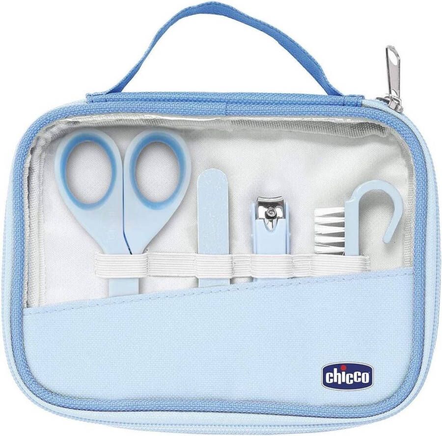 Chicco Manicureset Junior 17 Cm Polyester Lichtblauw 10-delig