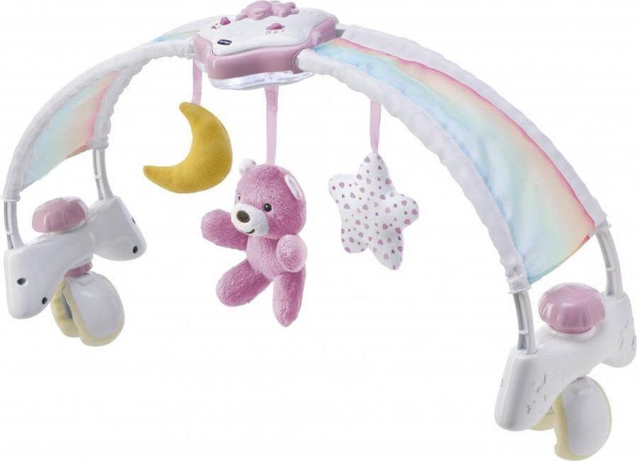 Chicco Rainbow Sky Roze Speelboog voor Next2Me Wiegje C104731