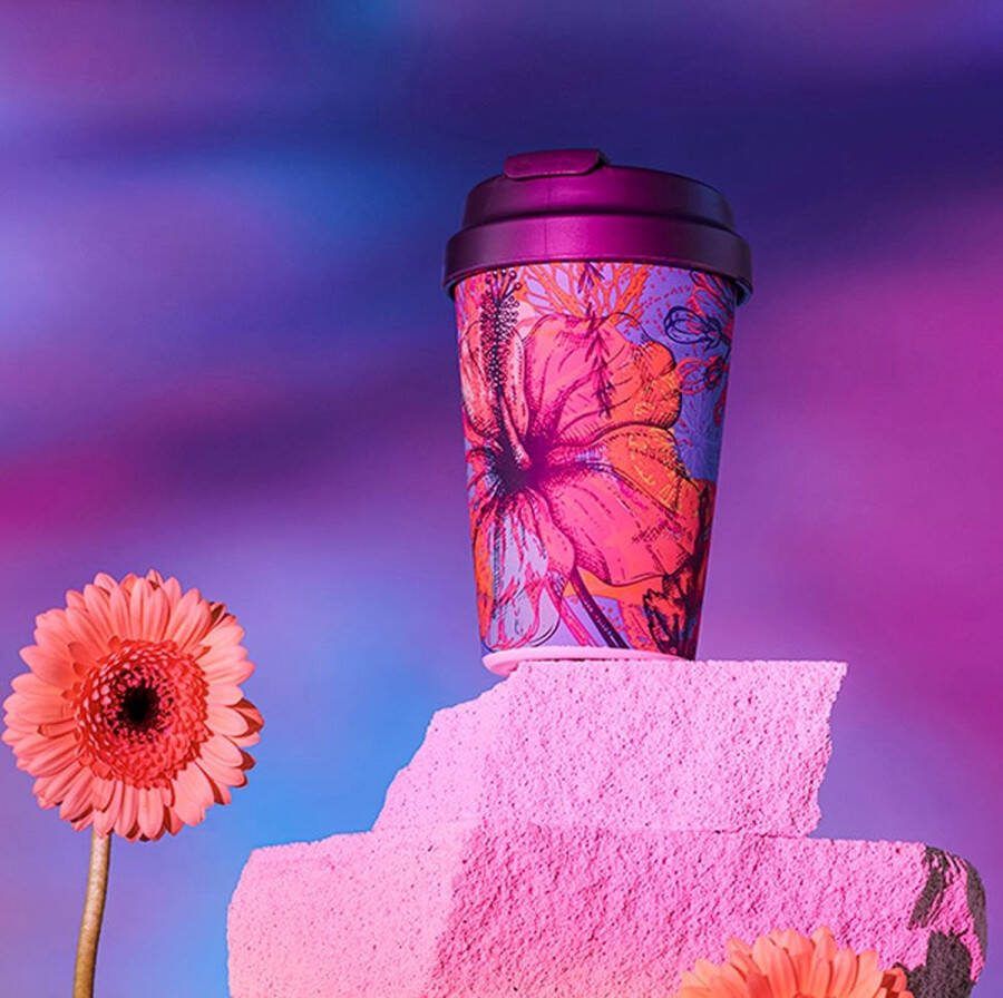 Chic.mic BioLoco eco drinkbeker Psychedelic garden 350 ML