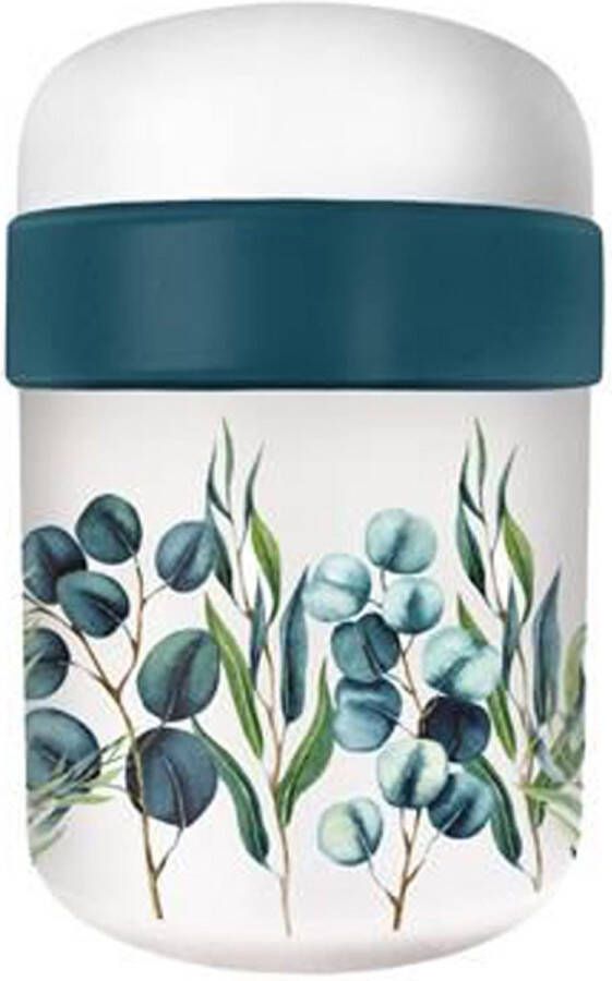 Chic.mic PLA Plant Bioloco Lunchpot Eucalyptus 2 compartimenten 500ml + 200ml