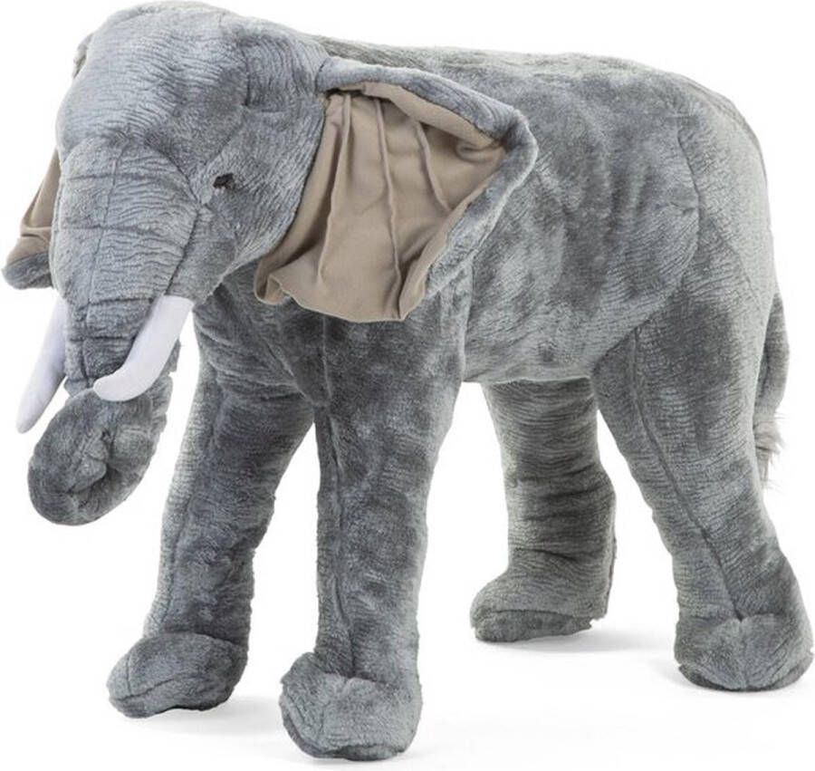 Childhome Speelgoedolifant staand 77x33x55 cm grijs