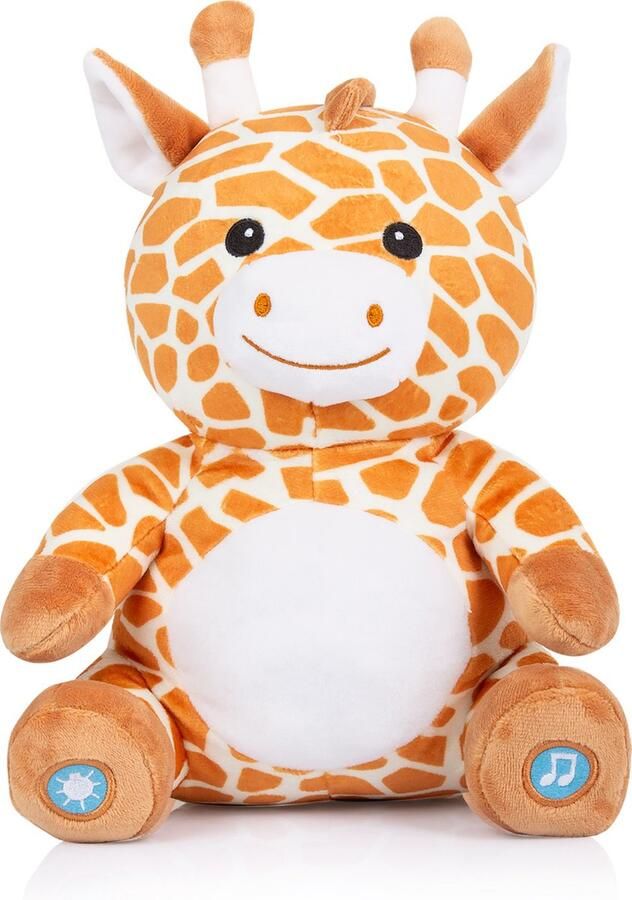 Chipolino Pluche Baby Nachtlamp Knuffelgiraf Met Muziek & Licht