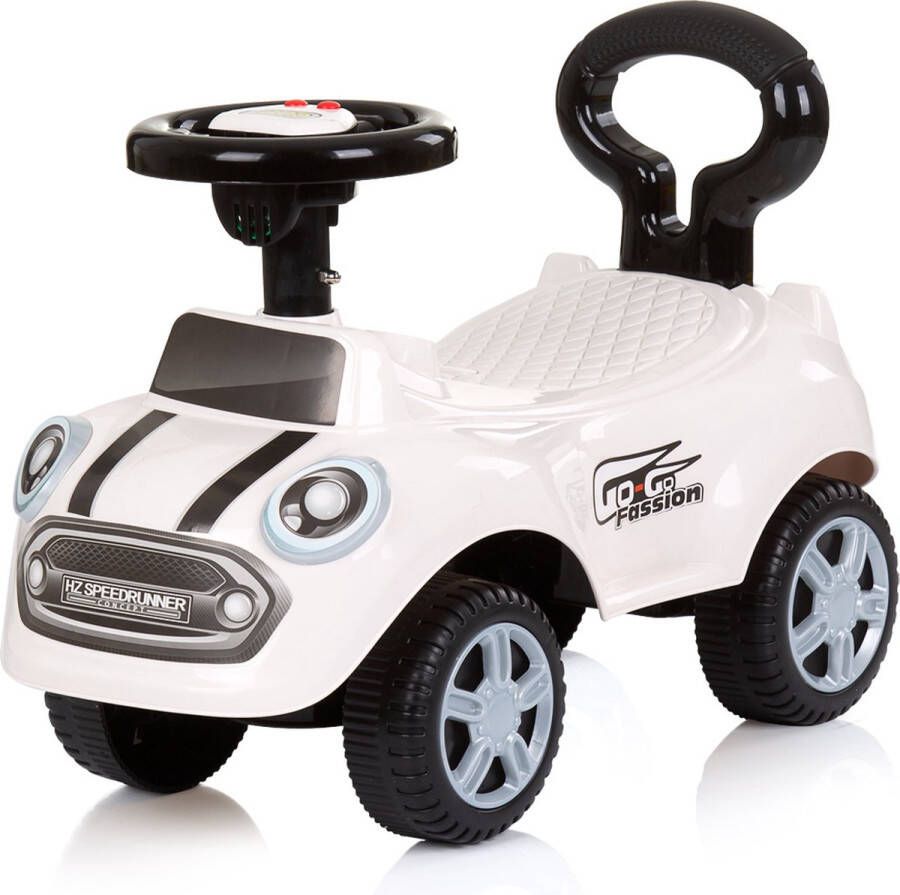 Chipolino Go-Go Loopauto Ride-on car Vanaf 12 maanden Met muziek Wit
