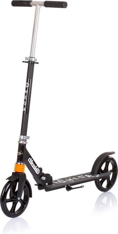 Chipolino Omega Step Kinderstep Draagkracht tot 100 kg Lagers ABEC-7 Stuur 360 graden draaibaar Stuur in hoogte verstelbaar Zwart
