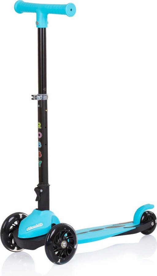 Chipolino Robby Kinderstep Step met 3 lichtgevende wielen Verstelbaar Vanaf 3 jaar Blauw