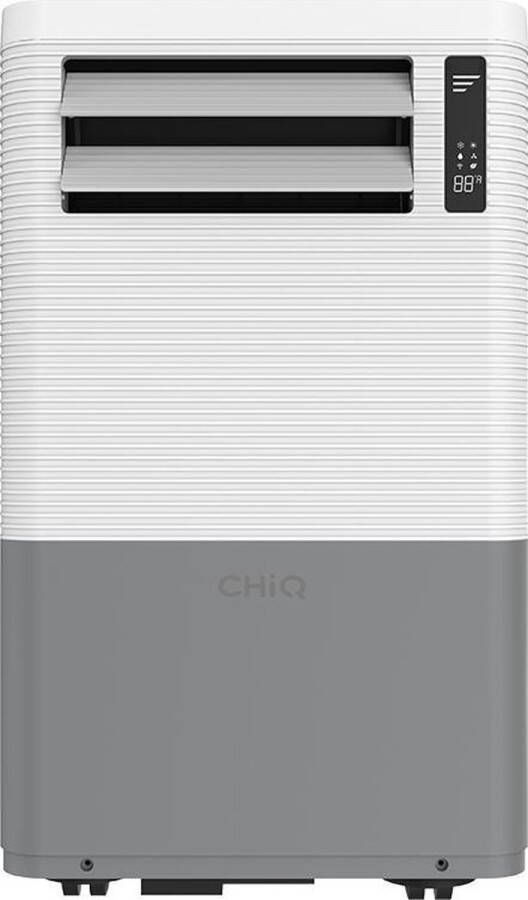 Chiq 7000BTU Portable air conditioner Grijs 3-in-1-Fast cooling Inclusief Raamafdichtingskit 3 Snelheden en standen