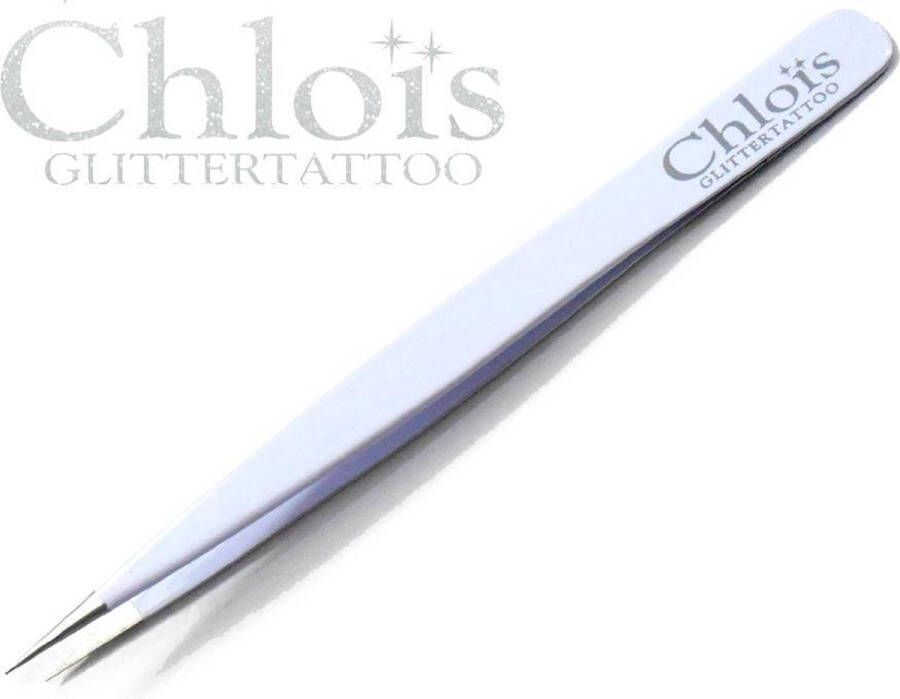 Chloïs Glittertattoo Chloïs Pointed Tweezers Punt Pincet Chloïs Cosmetics Volwassenen