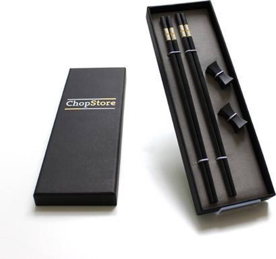ChopStore Kitami Gold chopsticks in luxe cadeauverpakking