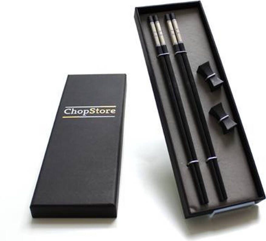 ChopStore Sanuki Silver chopsticks in luxe cadeauverpakking