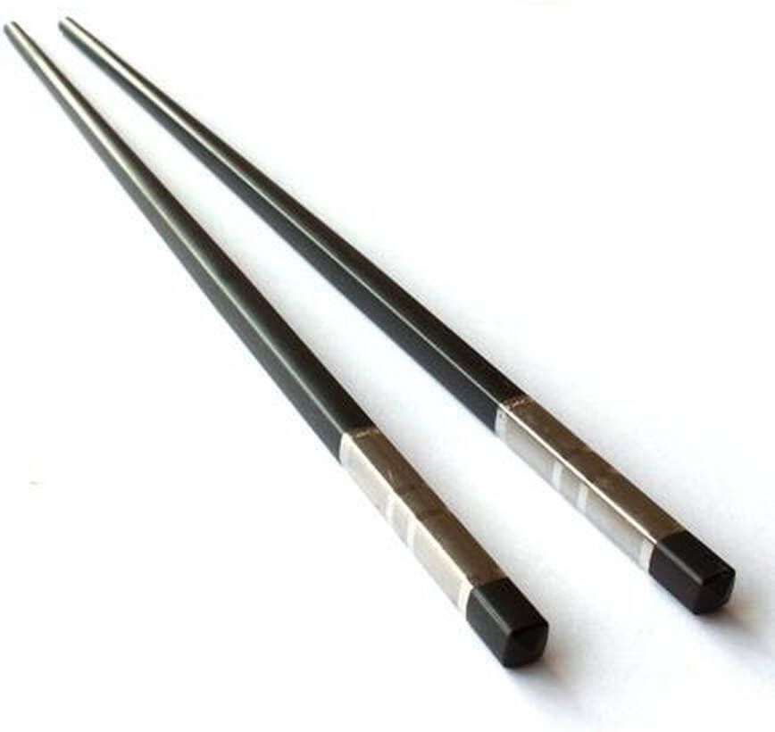 ChopStore Settsu Silver Chopsticks Zwart 27 3 cm
