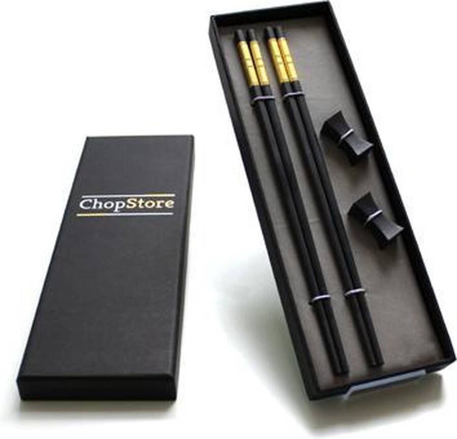 ChopStore Shinano Gold chopsticks in luxe cadeauverpakking