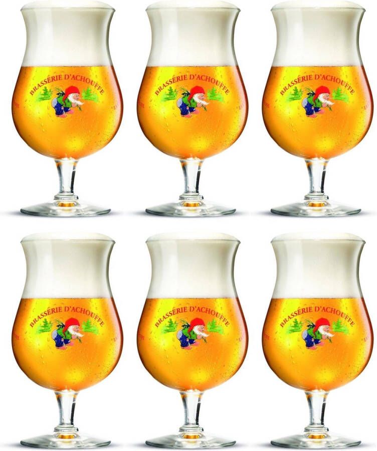 La Chouffe Bierglazen 250 ml 6 stuks