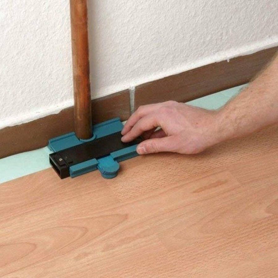 CHPN Aftekenhulp Afteken help Duplicator Profiel Kopiëren Meetgereedschap Winkelhaak Markeringen Maken Hoekjes Aftekenen Laminaat Leggen Bouwgereedschap Vloer leggen