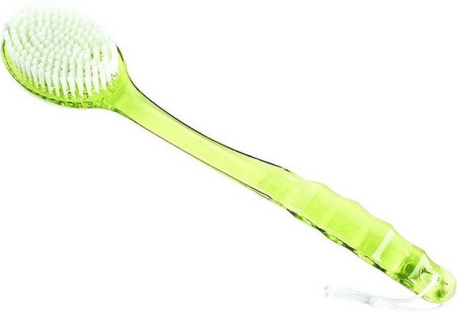 CHPN Badborstel Doucheborstel Massageborstel Huid borstel Doe huidcellen verwijderen Scrubber Rugscrubber Bad- en Doucheborstel Groen