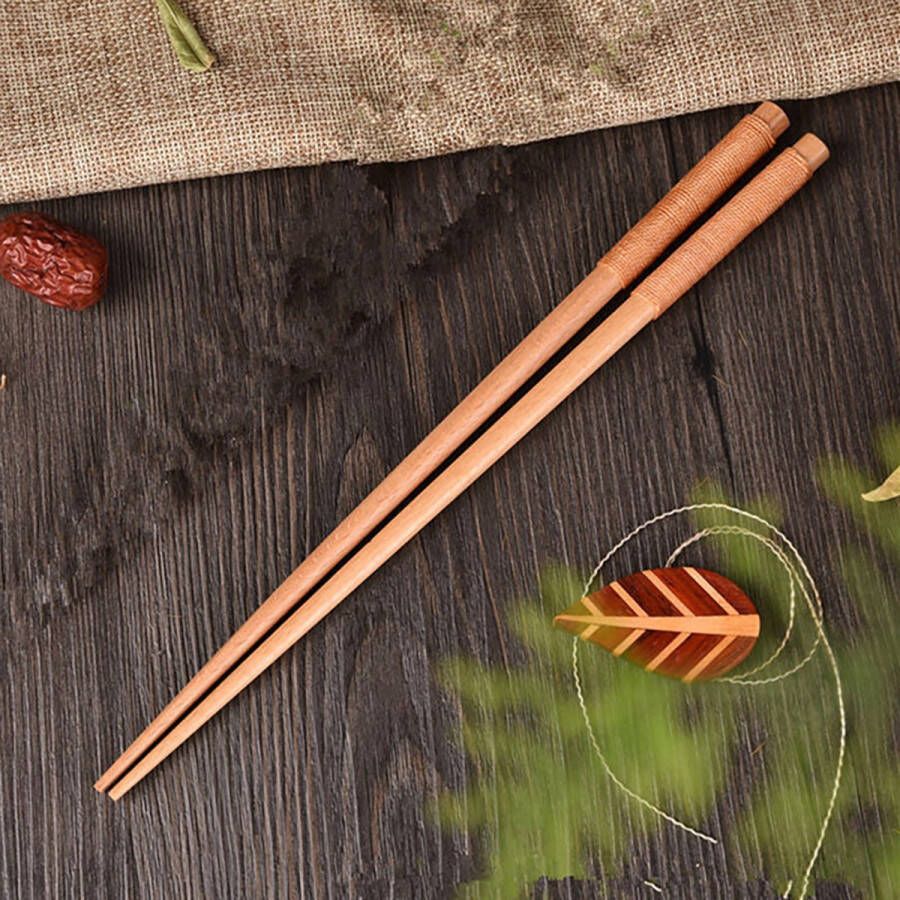 CHPN Chopsticks Eetstokjes Houten chop sticks Bestek 1 paar Eetstokjes Japanse eetstokjes