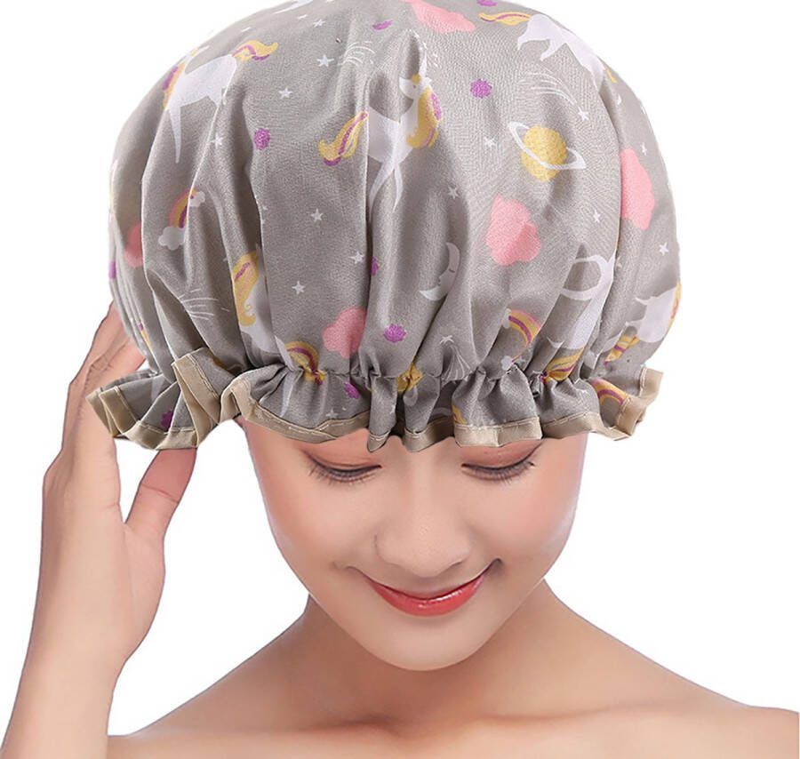 CHPN Douchemuts Unicorn douchemuts Eenhoorn Douchekapje Unicorn Douche kapje Douche cap Douchecap Douche muts Shower cap