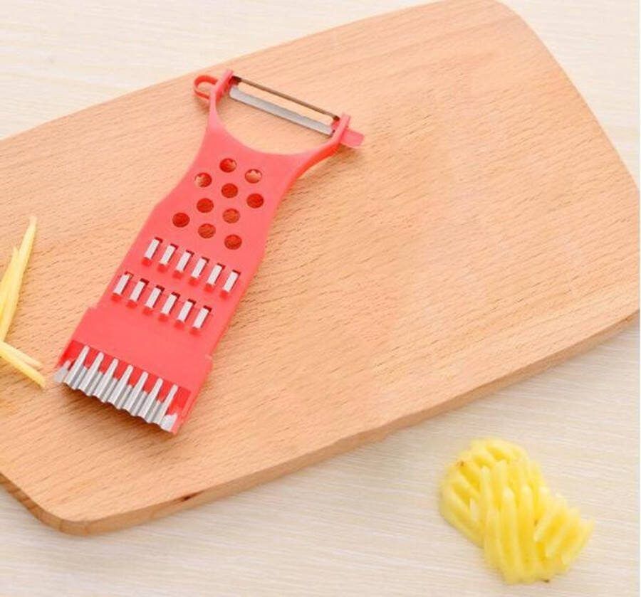 CHPN Dunschiller Aardappelschiller Fruitschiller Mesje Schilmes Multitool Schiller Rasp Rasper Keukenmes Keukentool