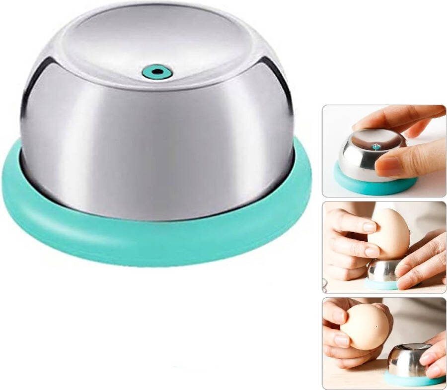 CHPN Eierprikker Ei prikker Roestvrijstaal Zilver Gaatje in ei maken Ei koken Gekookte eieren Keuken accessoire