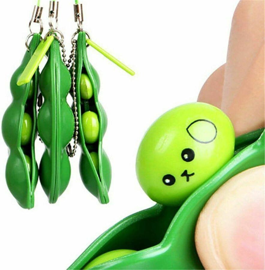 CHPN Fidgettoy Fidget toy Ontprikkelen Ontstressen Friemelen 3 stuks Soja Bonen Pea Poppers Speeltje