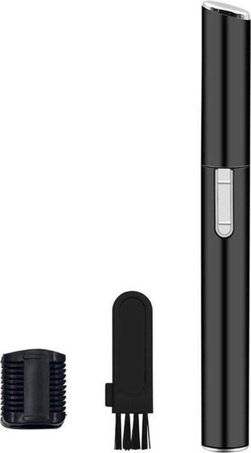 CHPN Trimmer Wenkbrauwtrimmer Wenkbrauw shaper Wenkbrauwen shapen Zwart Elektrisch Werkt op batterijen Wenkbrauwtool