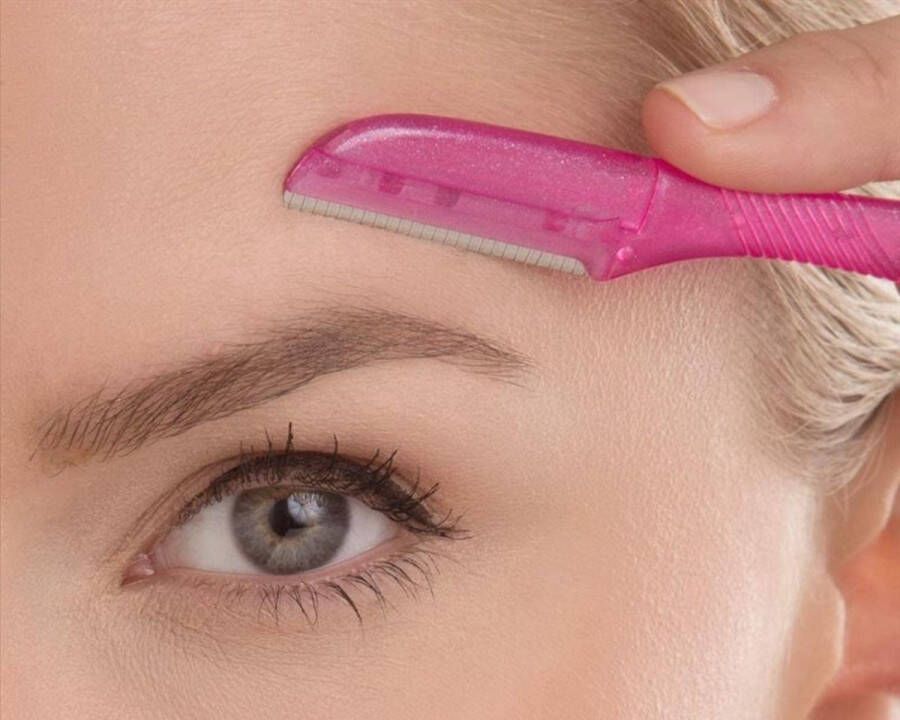 CHPN Wenkbrauw mesjes Scheermesjes 5 Stuks Wenkbrauw Trimmer Lichaamshaar verwijderen Gezichtshaar verwijderen Random kleur
