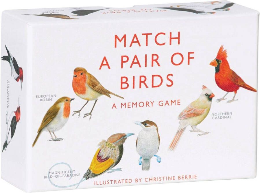 Christine Berrie Match a Pair of Birds A Memory Game