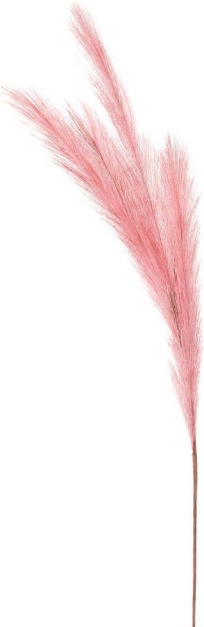 Merkloos Kunstgras rietgras takken losse steel pluimen pampasgras roze 80 cm Kunsttakken