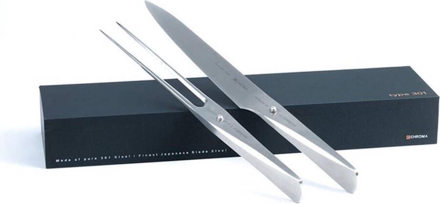 Chroma by Porsche Type 301 Trancheerset P05+P17 | Keukenmessen | Keuken&Koken Keukengerei | 5019311914697