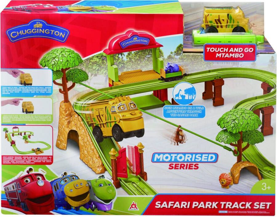 Chuggington Treinset Safari Park Junior 89 5 X 64 Cm 32-delig