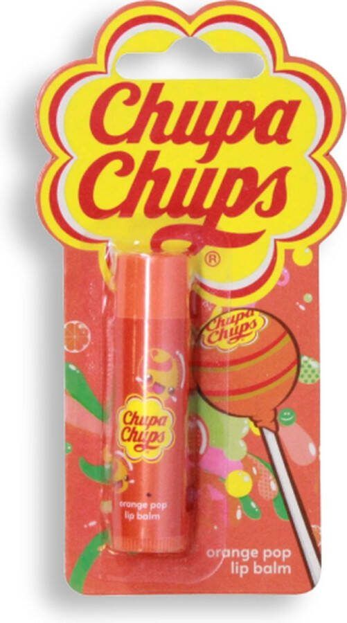 Chupa Chups Lip Balm Orange Pop Balzám Na Rty 4.0g