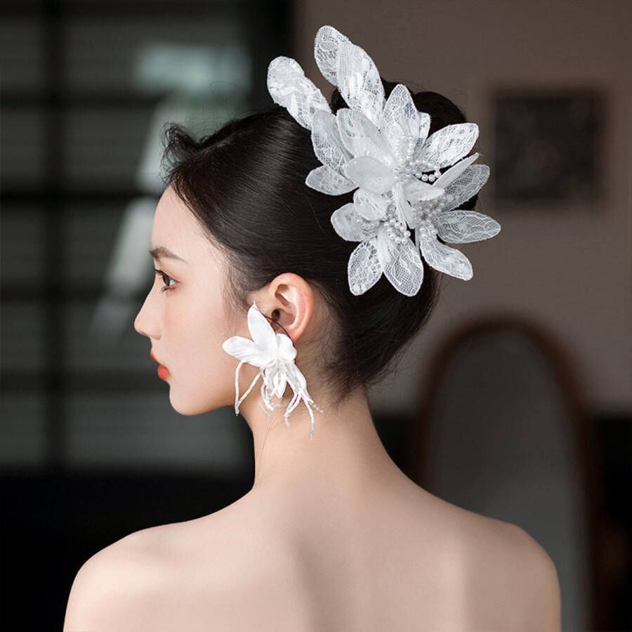 CiCi'De Jewelry Amsterdam Fancy design BOHO-stijl kanten bloempatronen bladvormige haarspelden een paar van 2 stuks