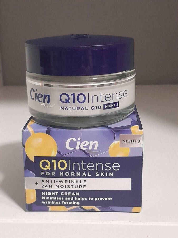 Cien Q10 Intense Anti-Rimpel nachtcrème voor normale huid 50 ml