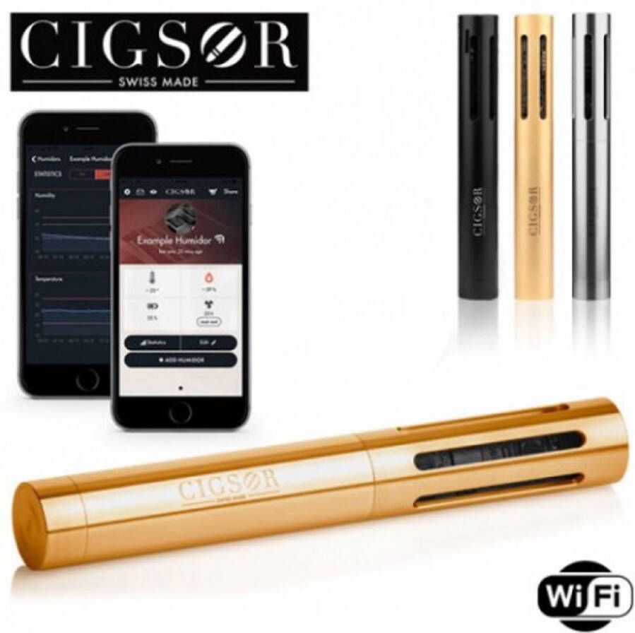 Cigsor Hygrometer WiFi gestuurd