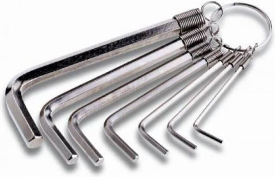 Cimco 110594 CIM SET INBUSSLEUTELS 8-DELIG