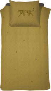 Cinderella Cali Dekbedovertrek 140x200 220 cm Eenpersoons Golden Yellow