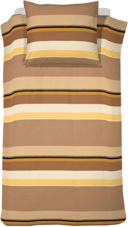 Cinderella Cuba flanel dekbedovertrek 1-persoons (140x200 220 cm + 1 sloop) Flanel Caramel