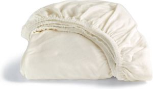 Cinderella Hoeslaken (tot 25 cm) Double Jersey 120x200 210 220 Ivory