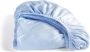 Cinderella Jersey Hoeslaken Soft Blue-2-persoons (140x200 cm) - Thumbnail 1