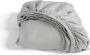 Cinderella Hoeslaken Dubbel Jersey Stretch 30cm Hoek light grey 80 90x210 220 100x200cm - Thumbnail 1