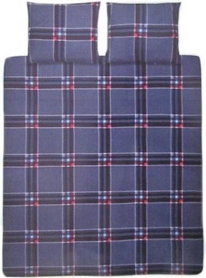 Cinderella Leeds Dekbedovertrek Flanel Lits-jumeaux 240x200 220 cm Blauw