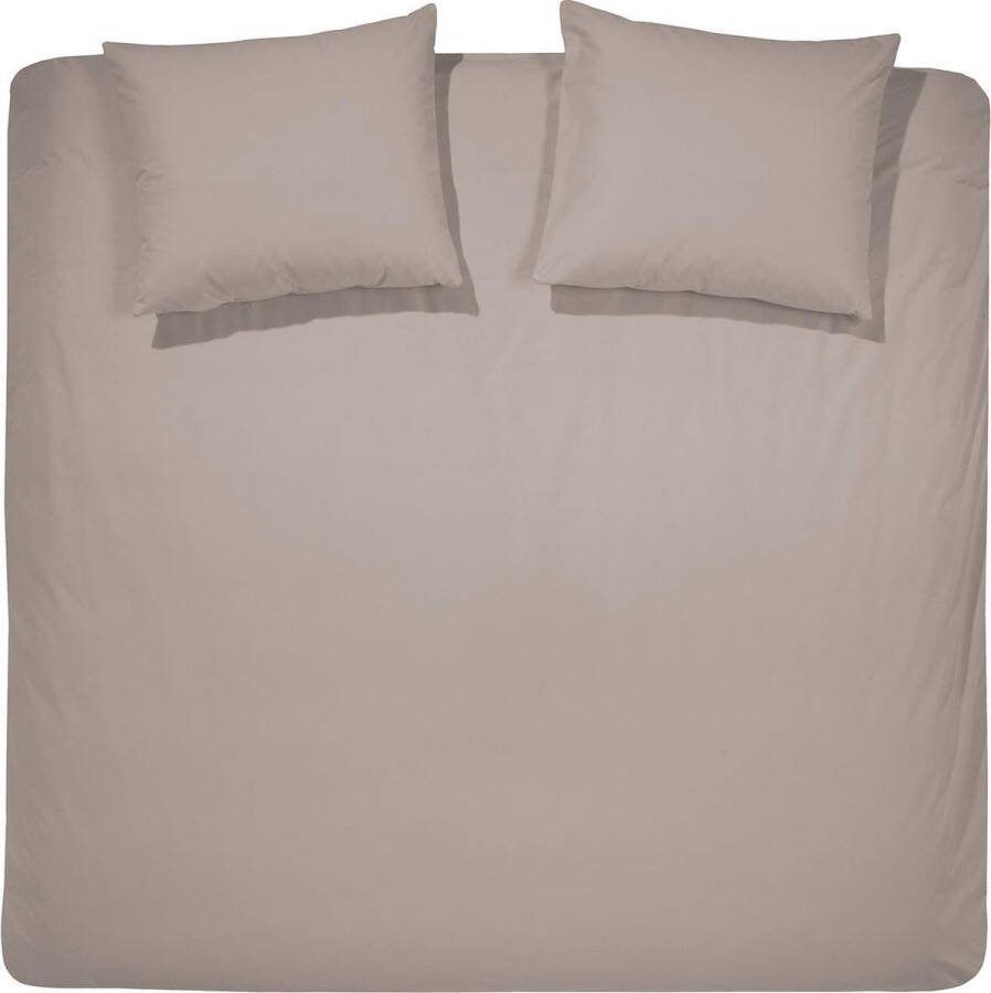 Cinderella Morning Dekbedovertrek Tweepersoons Lits-Jumeaux Extra Breed 260x200 220 cm Taupe