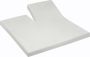 Cinderella Splittopper Hoeslaken Jersey Katoen Stretch Single Split ivoor 160x200 210cm - Thumbnail 1