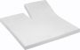 Cinderella Molton Hoeslaken Matrasbeschermer voor Topper Beschermt tegen Incontinentie 180x200 tot 15 cm Wit - Thumbnail 1
