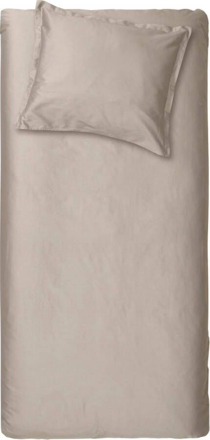Cinderella Sundays Dekbedovertrek 1 persoons Satijn 140 x 200 220 cm Taupe
