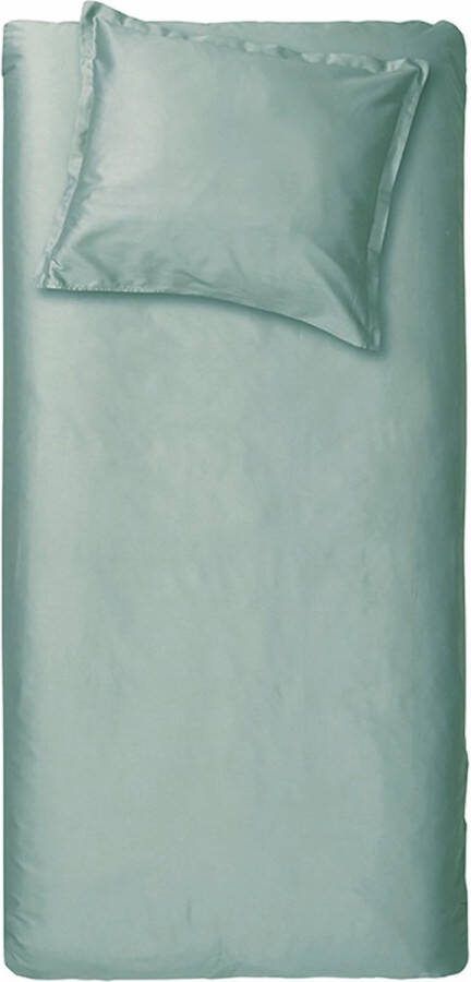 Cinderella Sundays Dekbedovertrek 1 persoons Satijn 140x200 220 cm Mineraal groen
