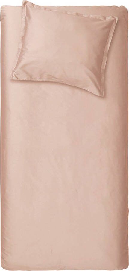 Cinderella Sundays Dekbedovertrek 1 persoons Satijn 140x200 220 cm Terra Cotta roze