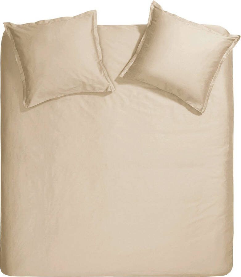 Cinderella Sundays Dekbedovertrek Extra Breed Satijn 260x200 220 cm Licht zand