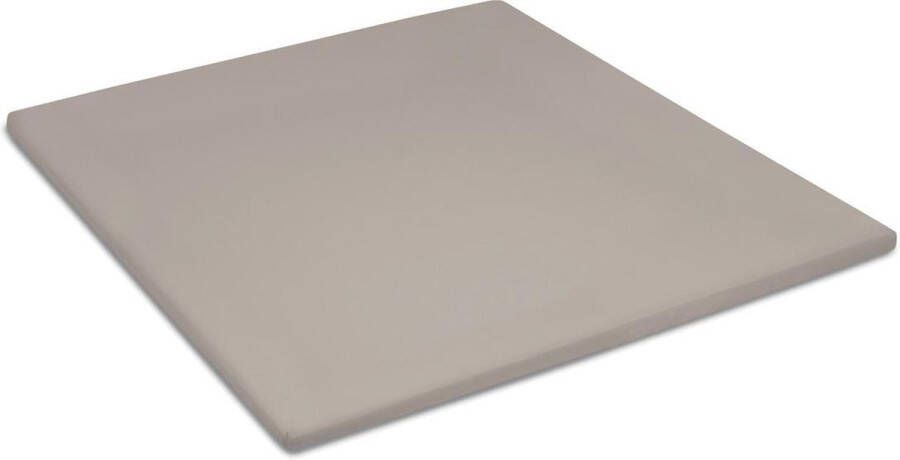 Cinderella Sundays Topper Hoeslaken (tot 15 cm) Satijn 140x210 cm Taupe